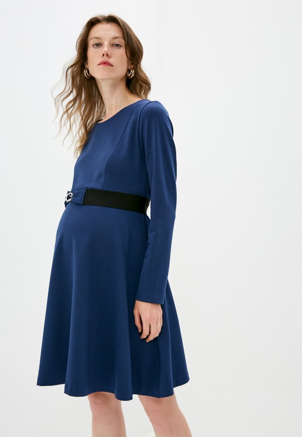 женское повседневные платье pietro brunelli maternity, синее