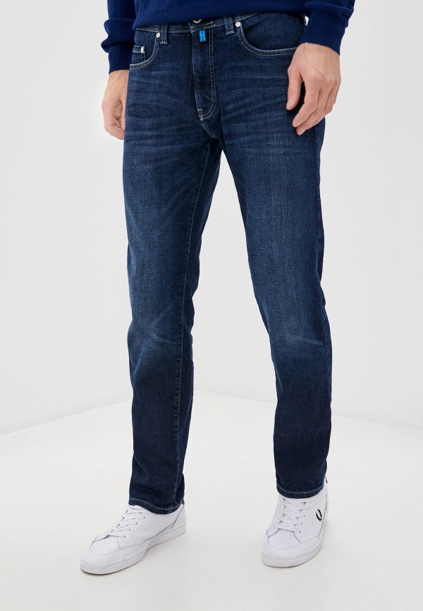мужские прямые джинсы pierre cardin, синие
