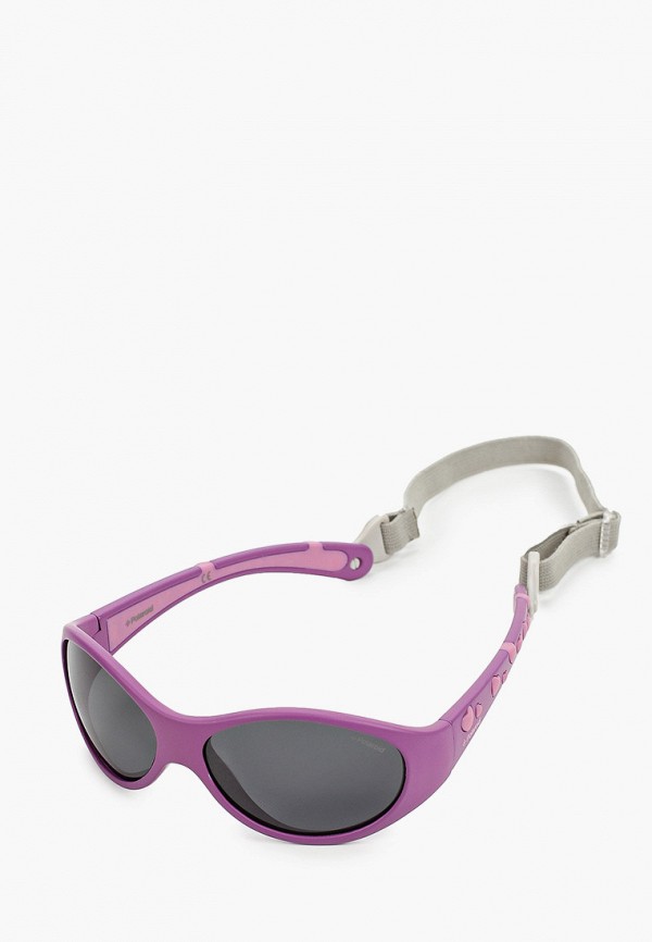 солнцезащитные очки polaroid для девочки, фиолетовые