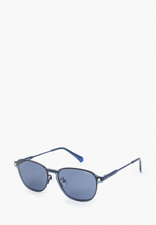 женские солнцезащитные очки polaroid, синие