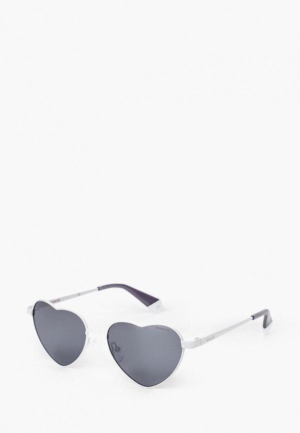 женские солнцезащитные очки polaroid, белые