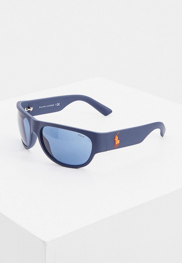 мужские солнцезащитные очки polo ralph lauren, синие