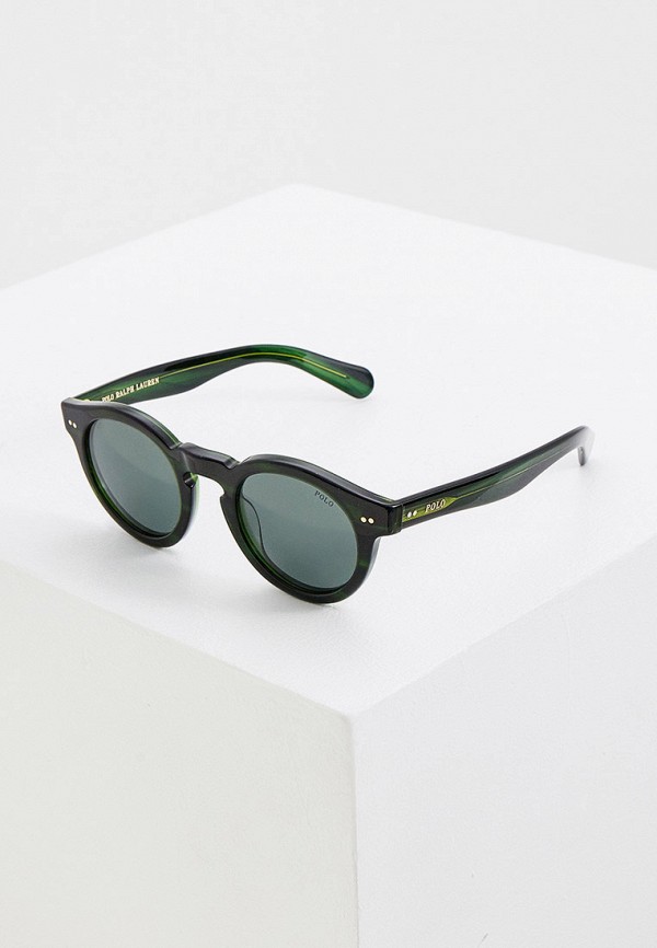 женские солнцезащитные очки polo ralph lauren, зеленые