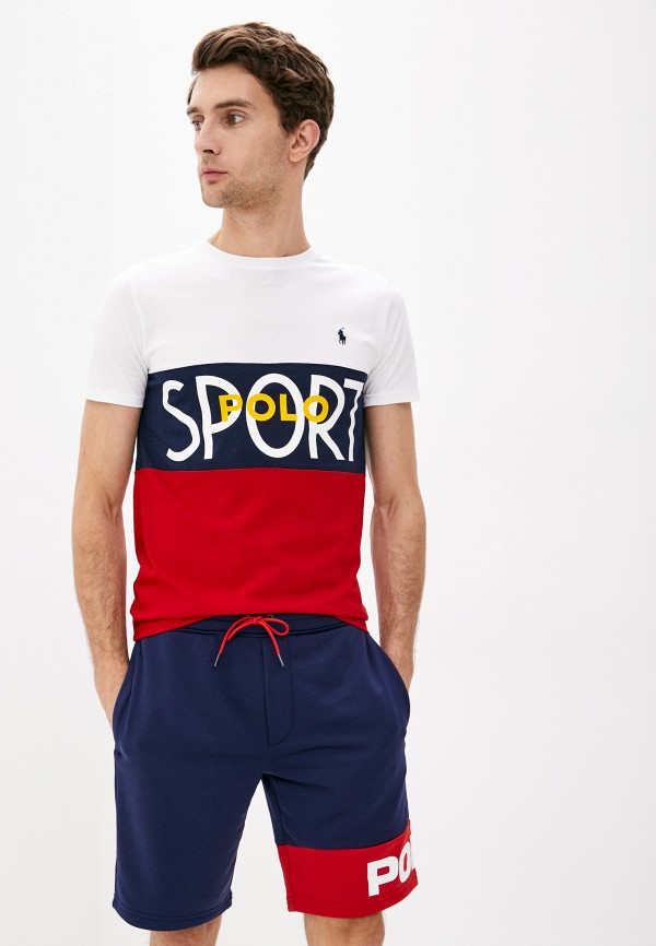 мужская футболка polo ralph lauren, разноцветная