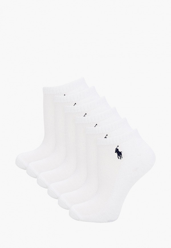 женские носки polo ralph lauren, белые