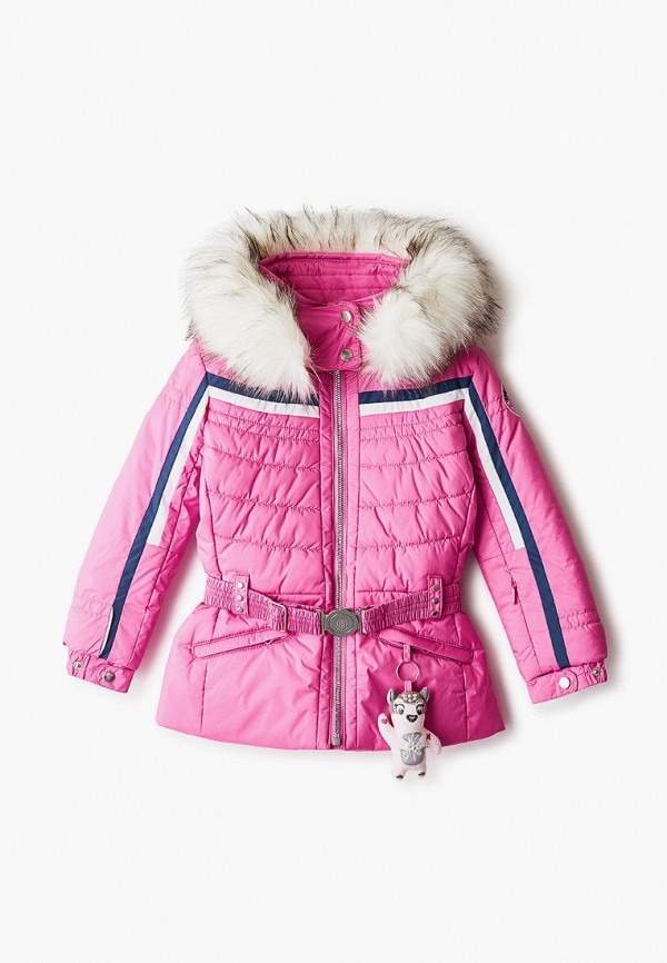 куртка poivre blanc для девочки, розовая
