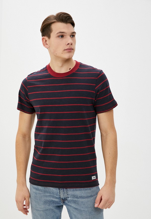 мужская футболка с коротким рукавом produkt, синяя