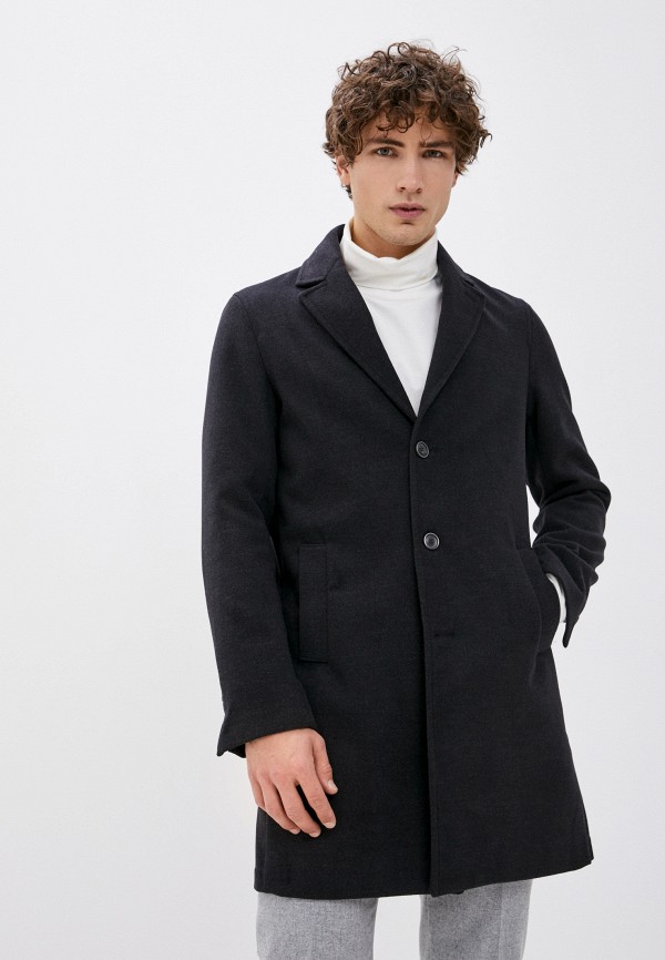мужское пальто primo emporio, черное