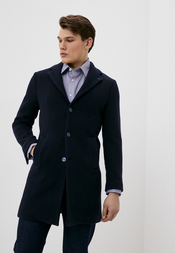 мужское пальто primo emporio, синее