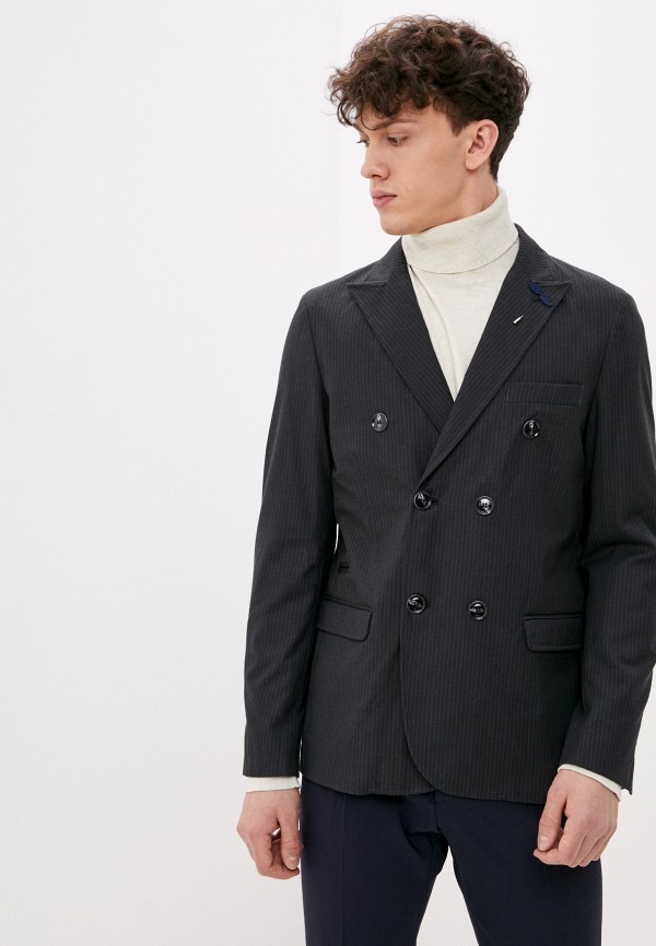 мужской пиджак primo emporio, серый