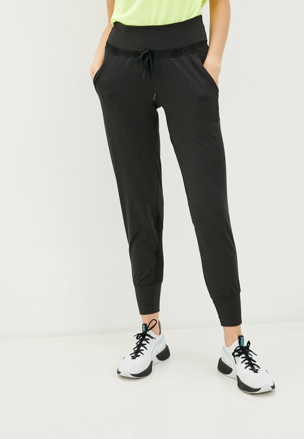 женские спортивные брюки puma, черные