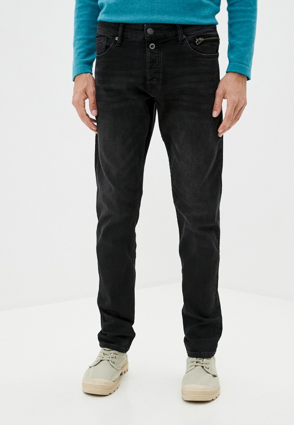 мужские прямые джинсы q/s designed by, черные