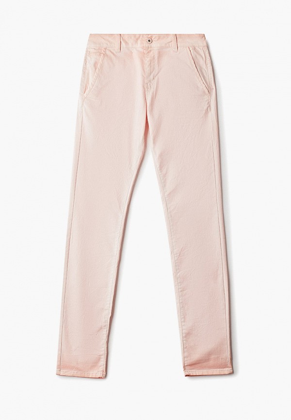 женские повседневные брюки q/s designed by, розовые