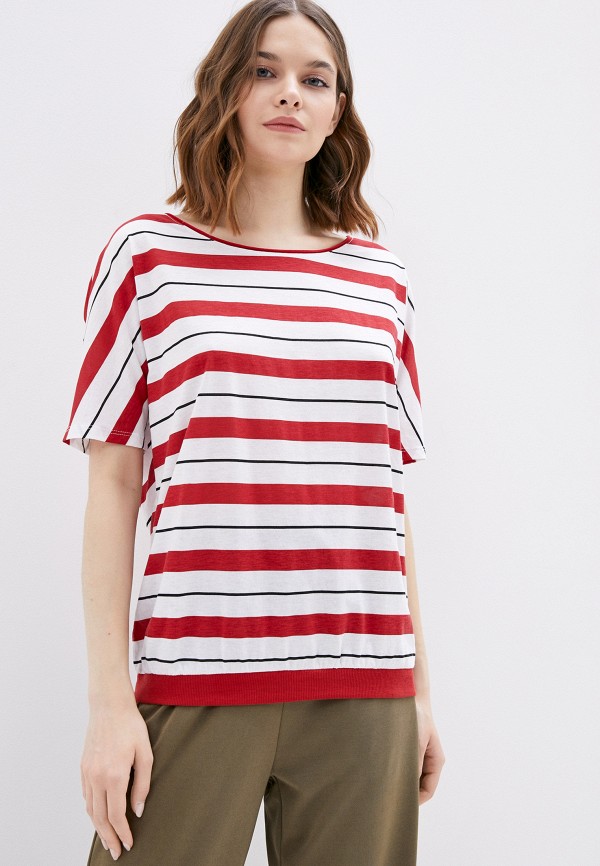 женская футболка q/s designed by, красная