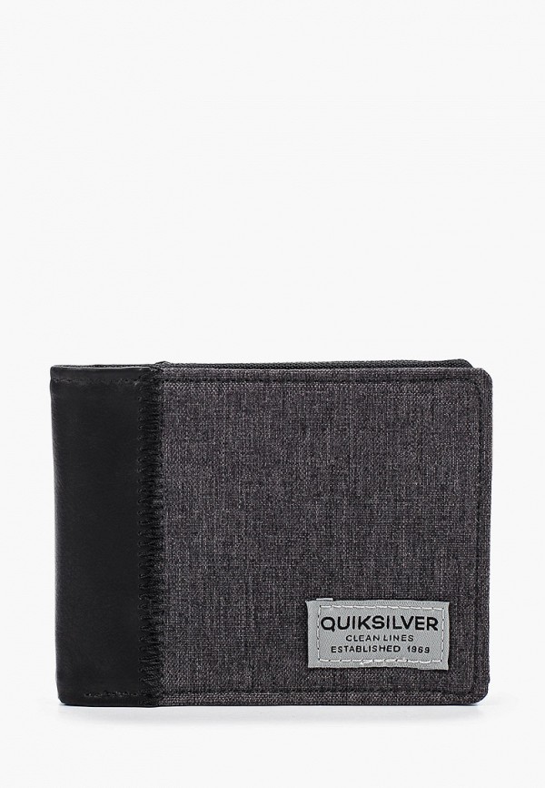 мужской кошелёк quiksilver, серый