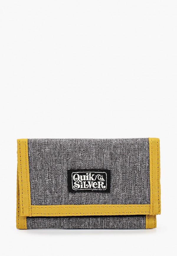 мужской кошелёк quiksilver, серый