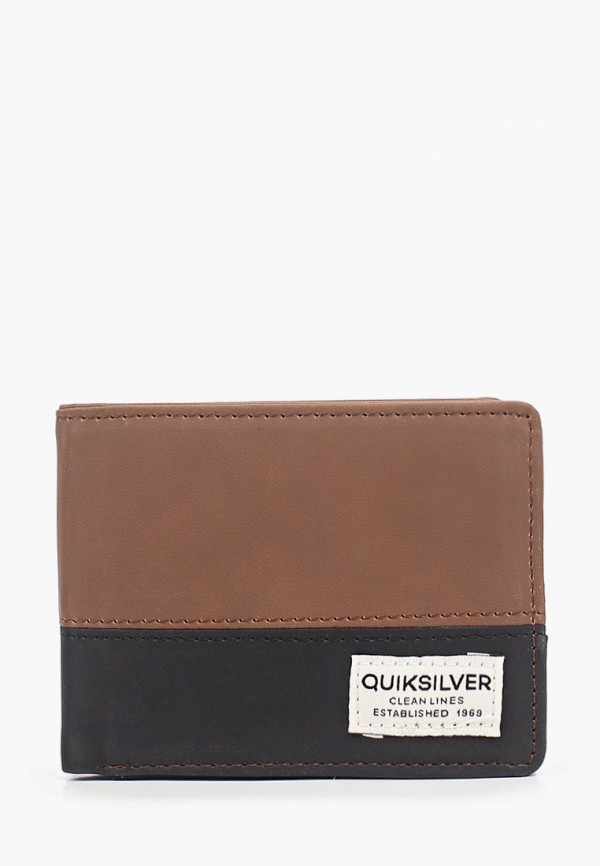 мужской кошелёк quiksilver, коричневый