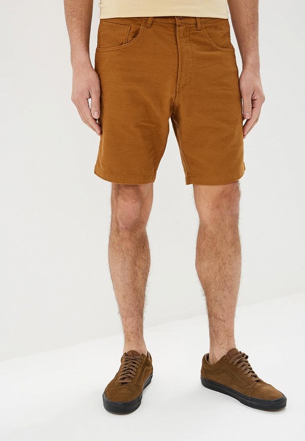 мужские спортивные шорты quiksilver, коричневые
