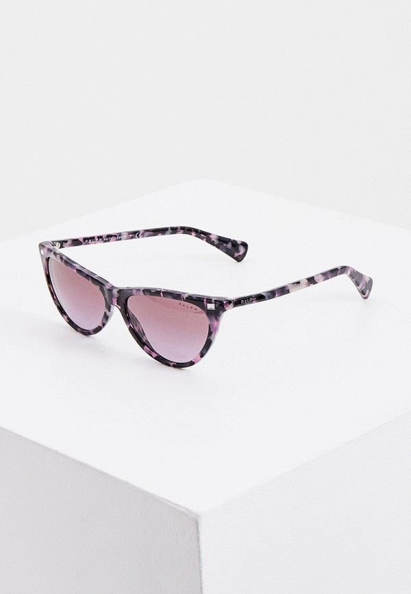 женские солнцезащитные очки ralph ralph lauren, фиолетовые