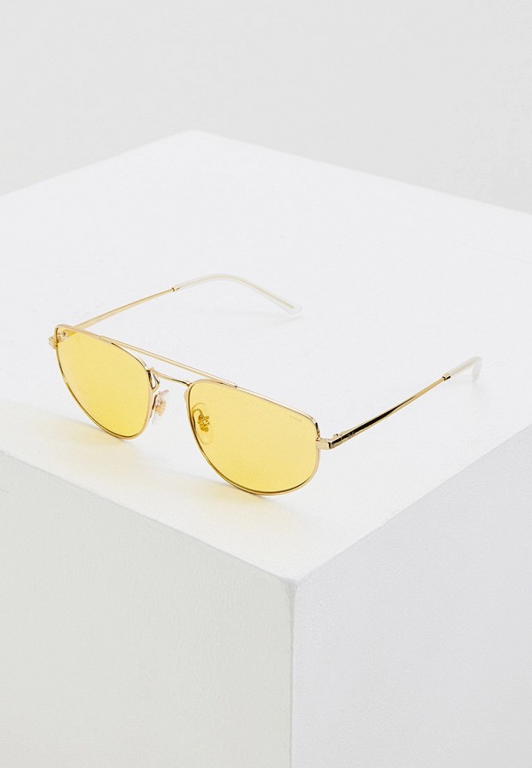 женские солнцезащитные очки ray ban, желтые