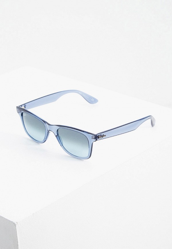 женские солнцезащитные очки ray ban, синие