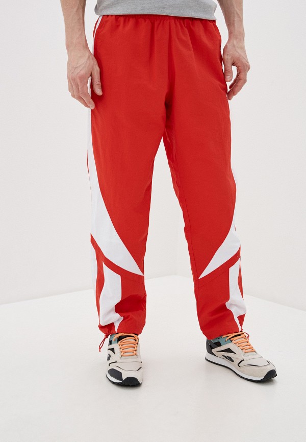 мужские спортивные брюки reebok classic, красные