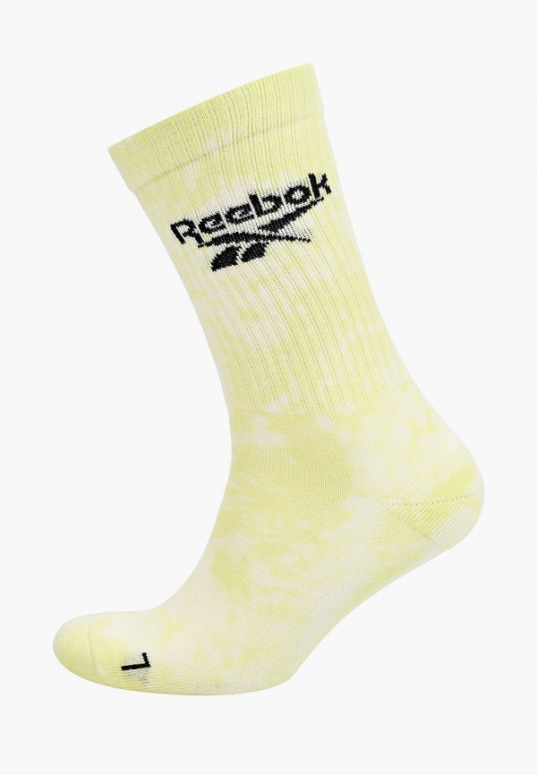 женские носки reebok classic, желтые