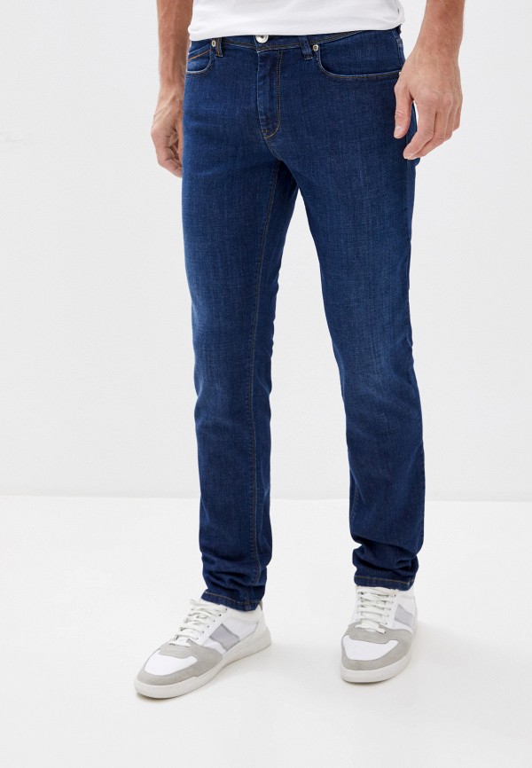мужские зауженные джинсы re-hash, синие