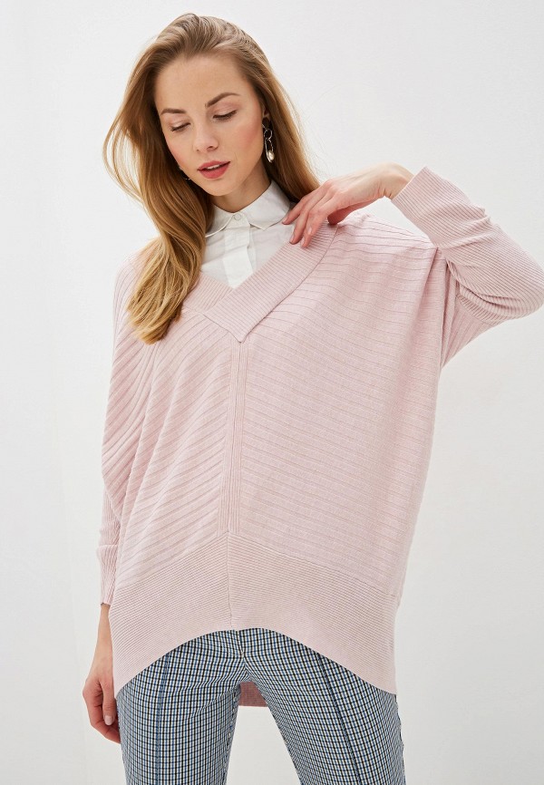 женский пуловер river island, розовый