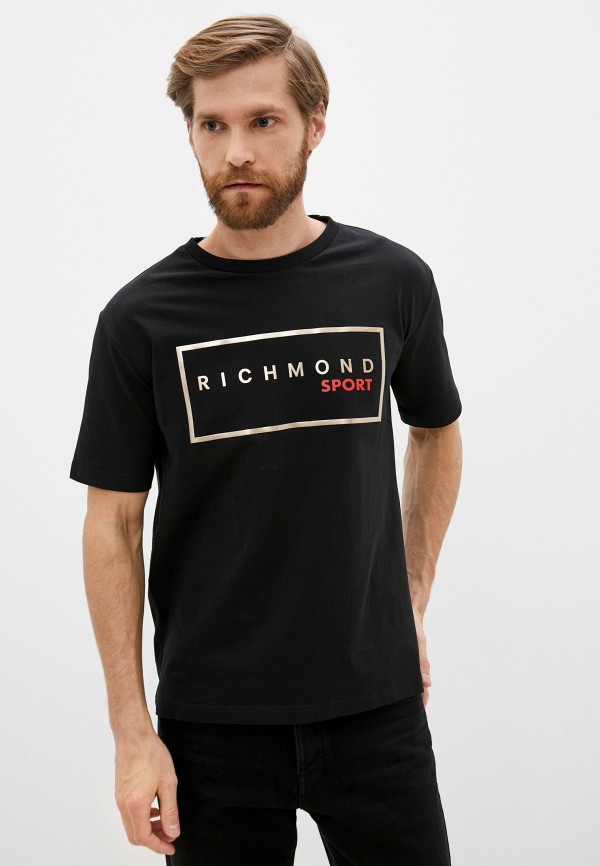 мужская футболка richmond sport, черная