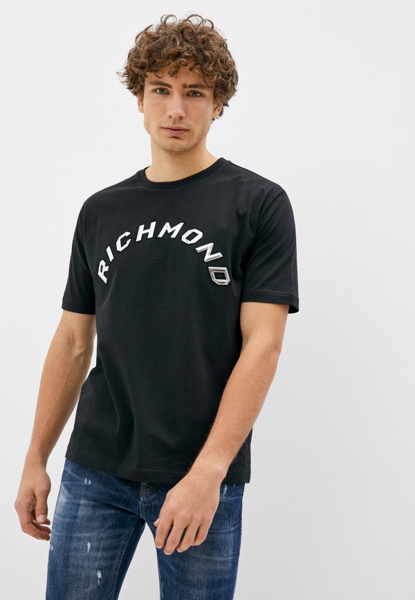 мужская футболка richmond sport, черная
