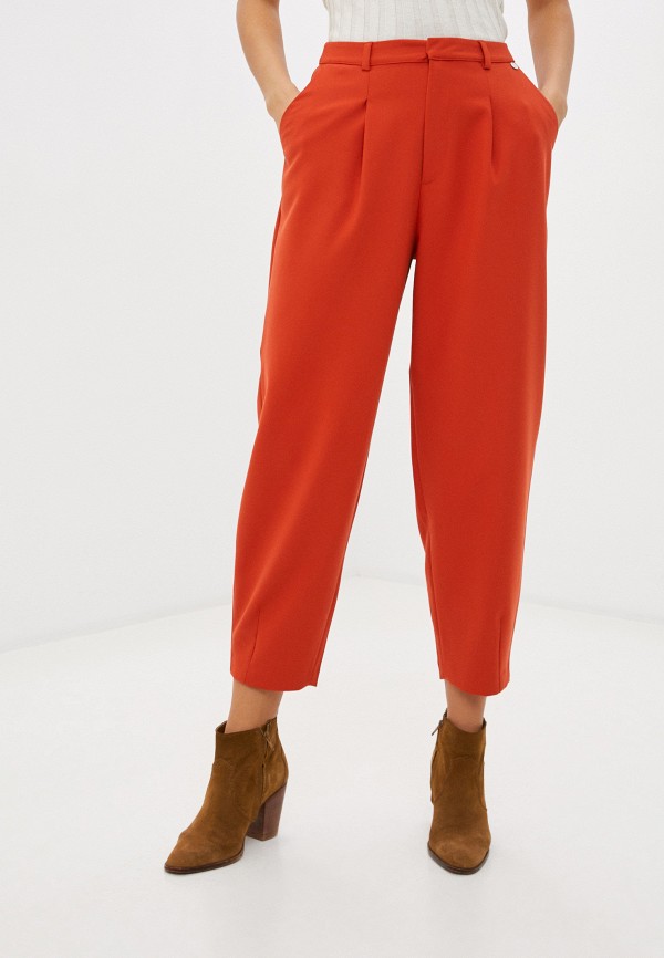 женские повседневные брюки rich&royal, оранжевые