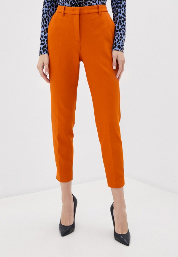 женские классические брюки rich&royal, оранжевые