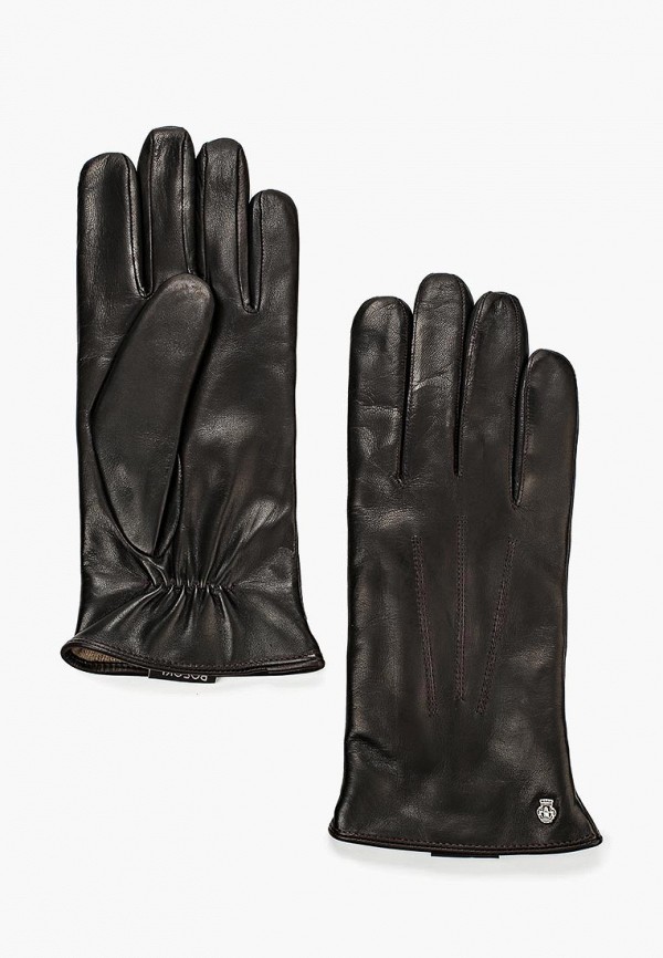 мужские перчатки roeckl, коричневые