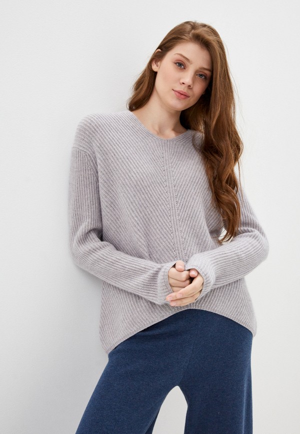 женский пуловер rodier, серый