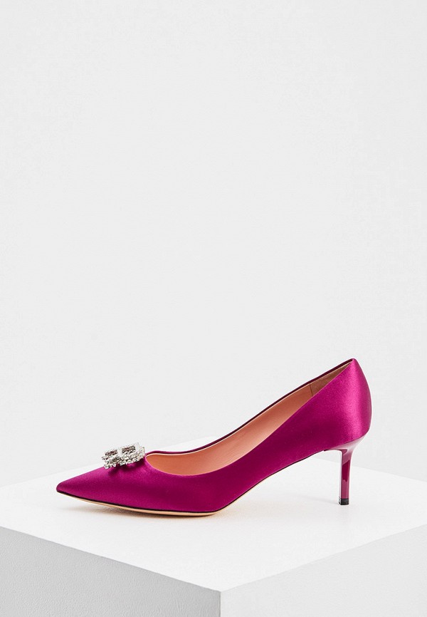 женские туфли rochas, фиолетовые