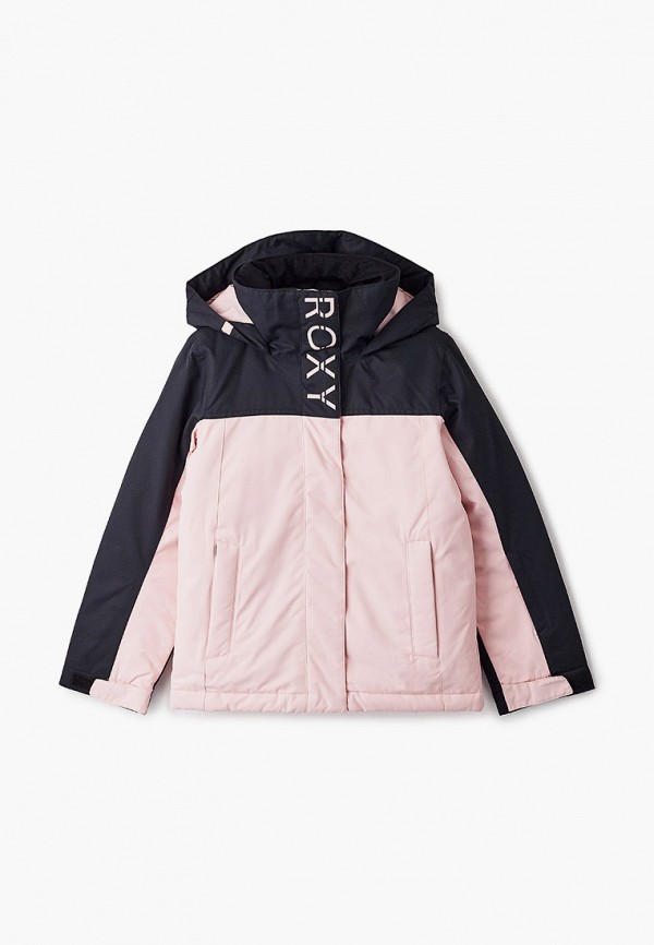 куртка roxy для девочки, розовая