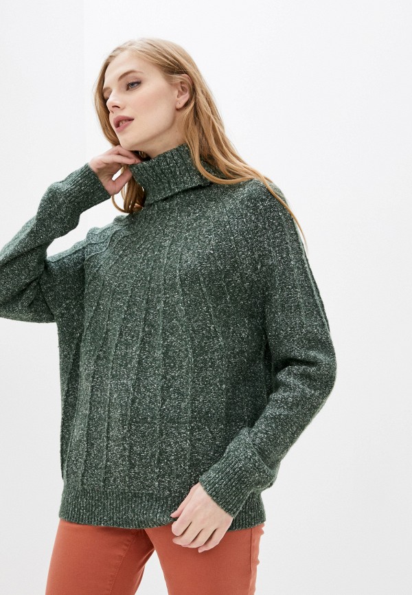 женский свитер roxy, зеленый