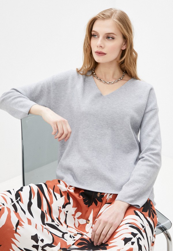 женский пуловер roxy, серый