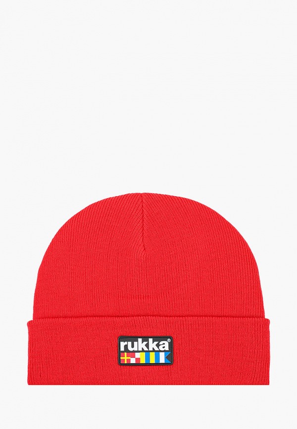 мужская шапка rukka, красная