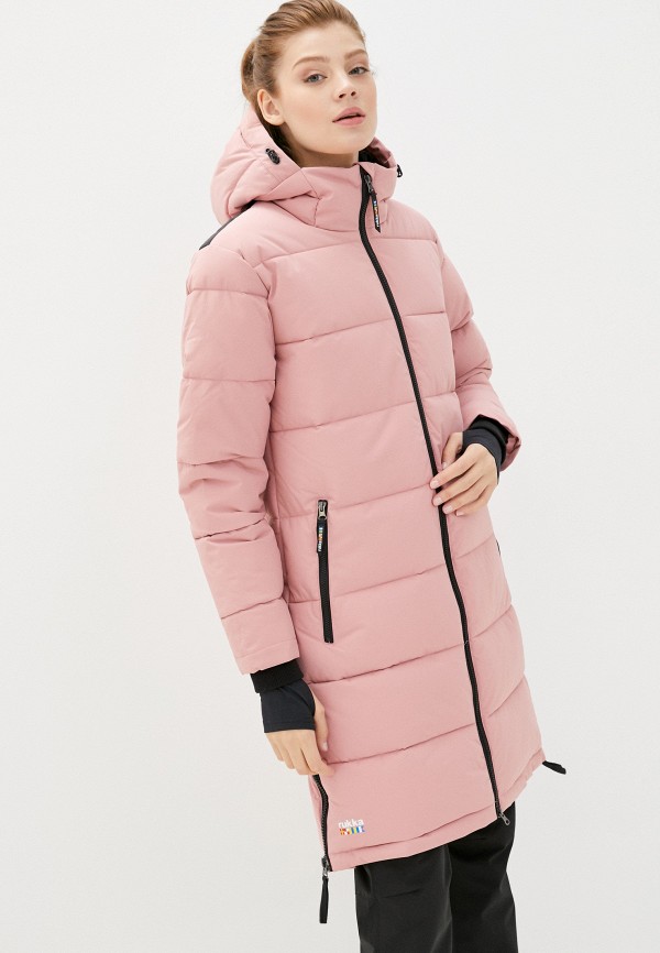 женская куртка rukka, розовая