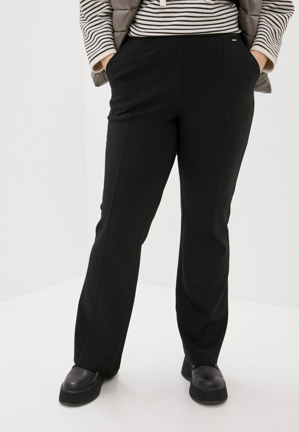 женские прямые брюки samoon by gerry weber, черные