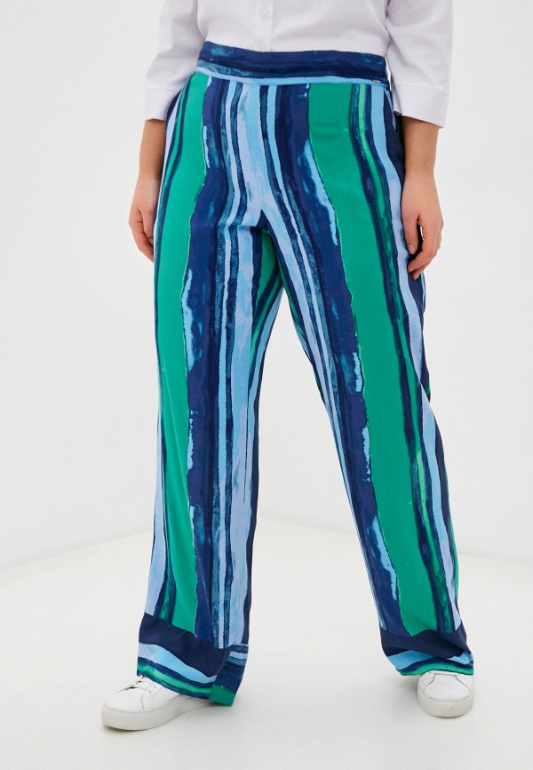 женские прямые брюки samoon by gerry weber, разноцветные
