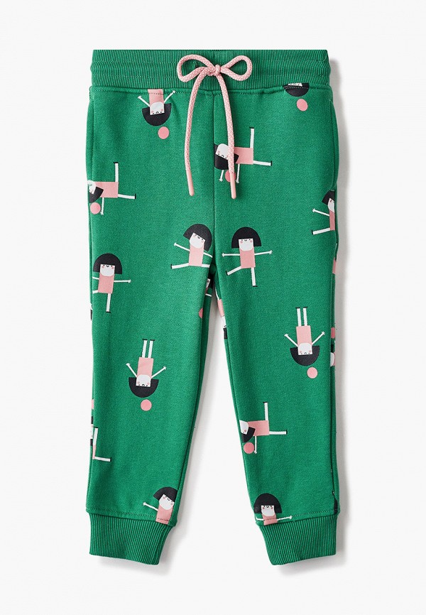 спортивные брюки sela для девочки, зеленые
