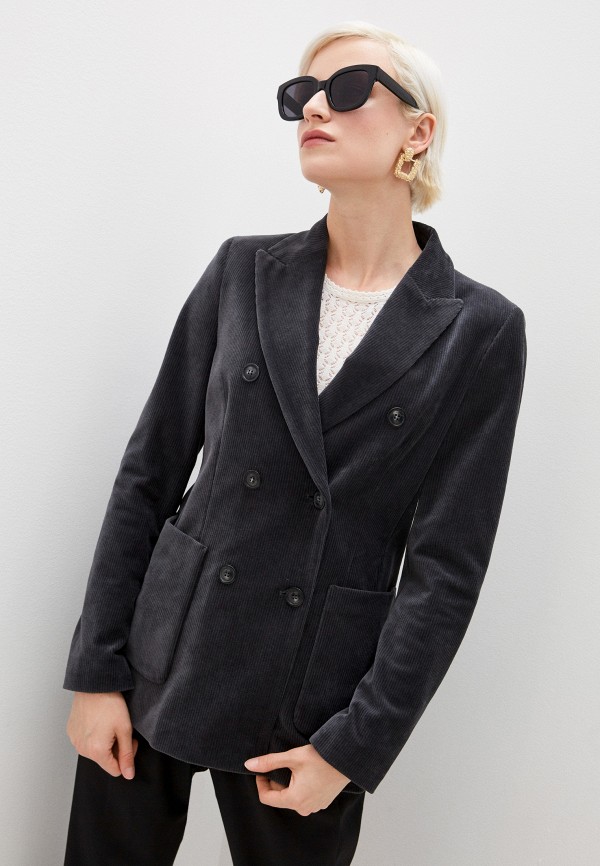 женский пиджак seventy, серый