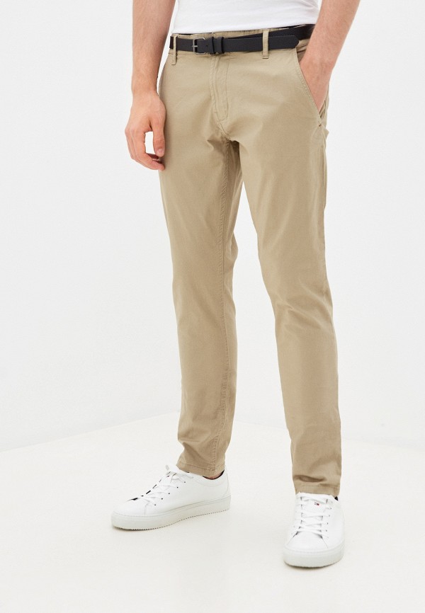 мужские брюки чинос shine original, бежевые