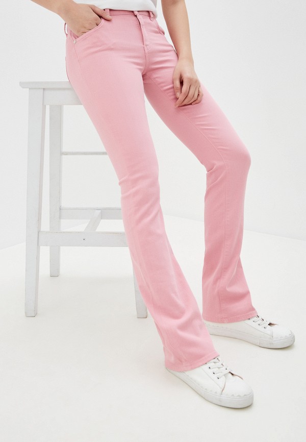 женские повседневные брюки silvian heach, розовые