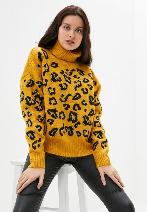 женский свитер silvian heach, желтый