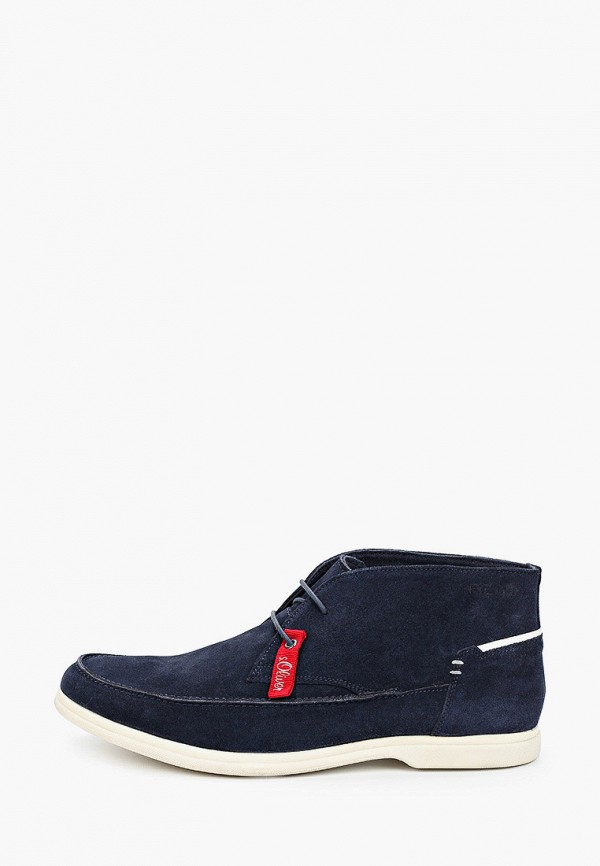 мужские ботинки s.oliver, синие