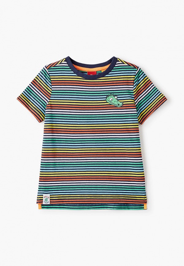 футболка с коротким рукавом s.oliver для мальчика, разноцветная